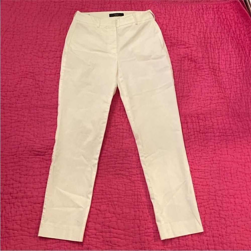 MaxMara Cream Ankle Pants, US6